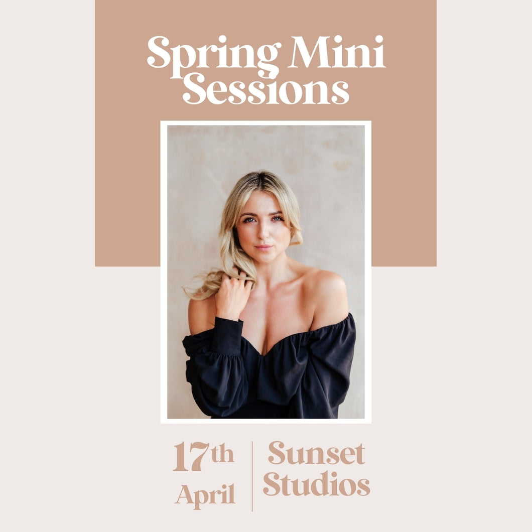 Mini Session Sunset Studios 17th April