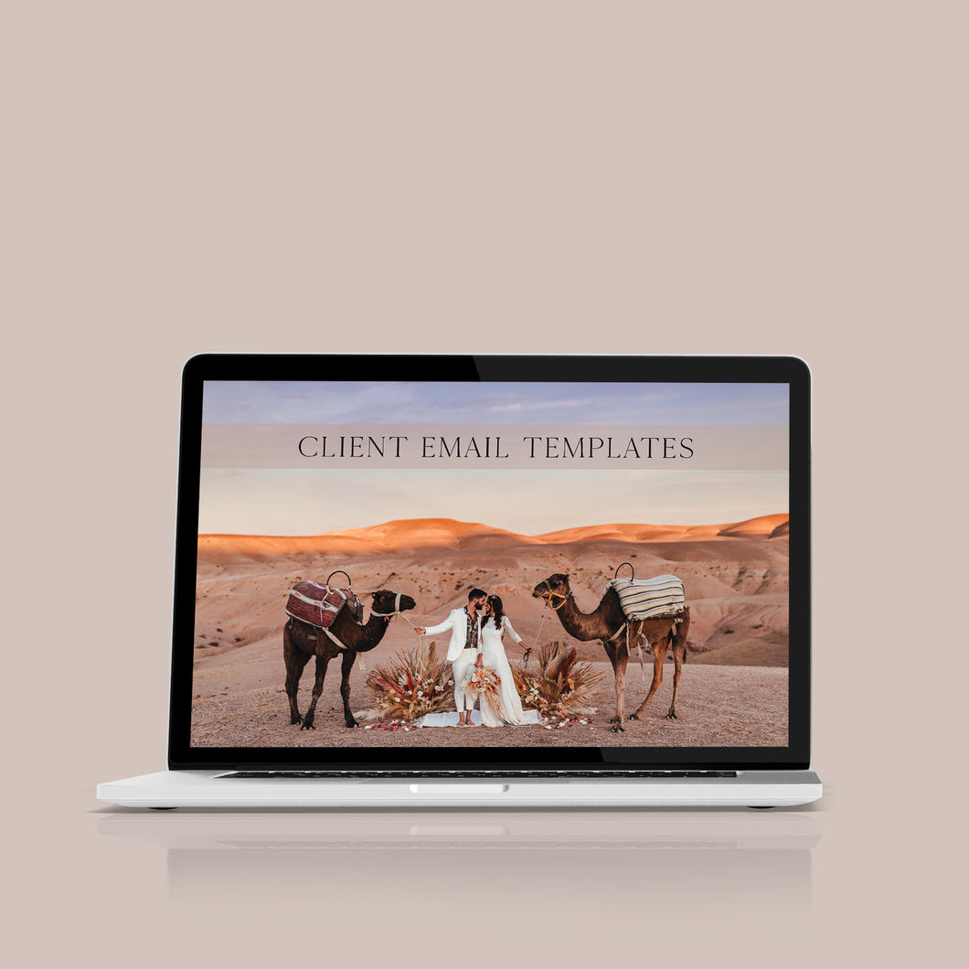 Email Templates for Wedding Photographers
